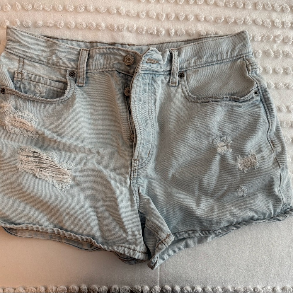 Old Navy Slouchy Straight High Rise Shorts Size 4